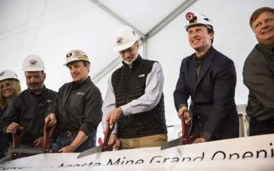 Aspire Celebrates the Opening of the Acosta Mine with Governor Tom Wolf and President Donald Trump
